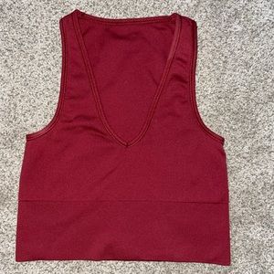 Athleta ribbed sports bra worn twice size XS